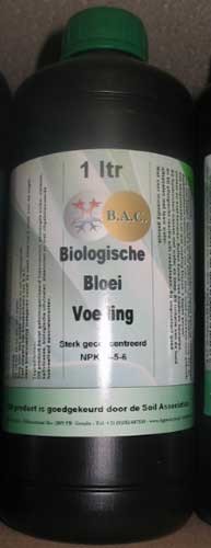 B.A.C. Biologische Bloeivoeding 5 liter