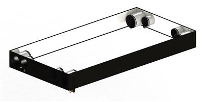 Secret Jardin 480H: Dakverhoging 480x240x245cm Secret Jardin 480H: Dakverhoging 480x240x245cm