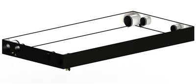 Secret Jardin 600H: Dakverhoging 600x3000x245cm Secret Jardin 600H: Dakverhoging 600x3000x245cm