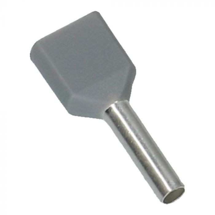 Adereindhuls - Adereindhuls - Enkel, Type: Ongeisoleerd - Huls, Extra: Verpakt per 100 stuks, Afmeting: 18mm, Doorsnede: 10mm² Adereindhuls - Adereindhuls - Enkel, Type: Ongeisoleerd - Huls, Extra: Verpakt per 100 stuks, Afmeting: 18mm, Doorsnede: 10mm²