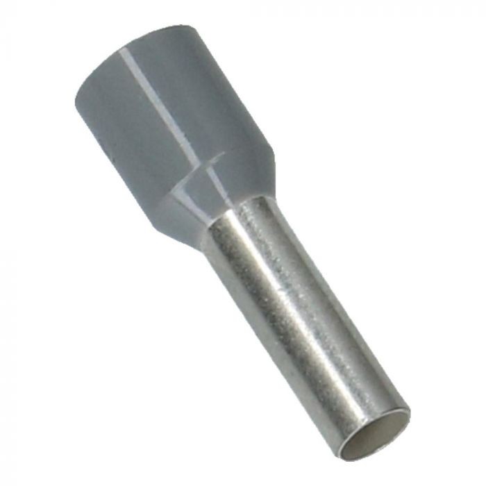 Grijs Adereindhulzen 4mm² 500 stuks Grijs Adereindhulzen 4mm² 500 stuks