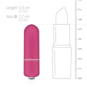 Bullet Vibrator met 10 snelheden Roze